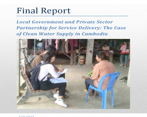 Report LG&PS Partnership in Clean Water